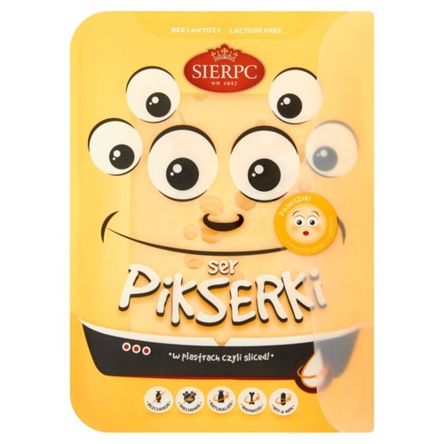 Ser Pikserki podpuszczkowy dojrzewający bez laktozy Sierpc 135 g