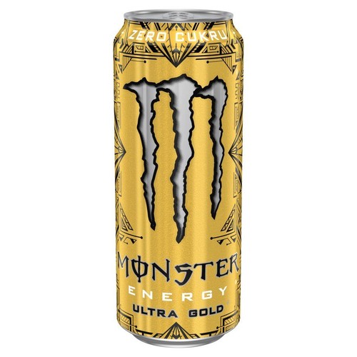 Napój energetyczny Ultra Gold zero cukru Monster 500 ml