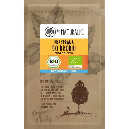 Ekologiczna przyprawa do drobiu To Naturalne 20 g