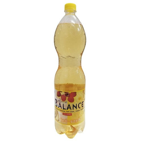 Balance woda z zieloną herbatą trawą cytrynową i żeń szeniem Mineral Zdrój 1,5 l