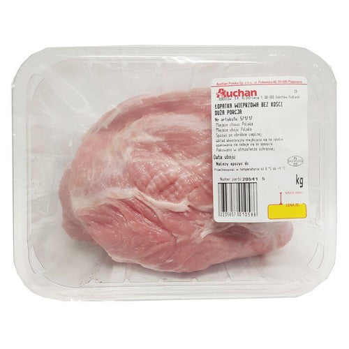 Łopatka bez kości Auchan na wagę ok. 1 kg