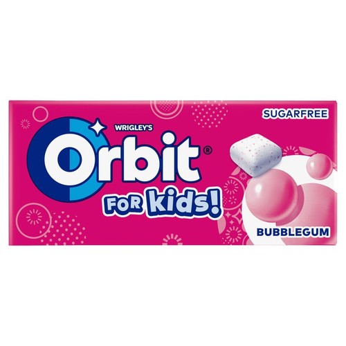 Bezcukrowa guma do żucia o smaku owocowym Orbit 14 g