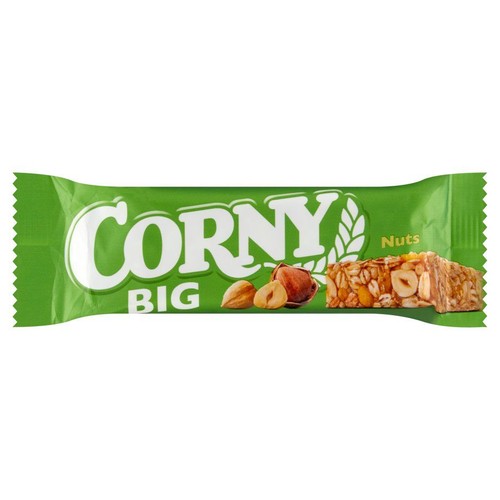 Baton zbożowy z orzechami laskowymi Corny 50 g