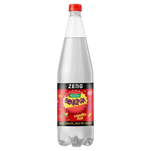 Oranżada biała zero cukru Hellena 1,25 l