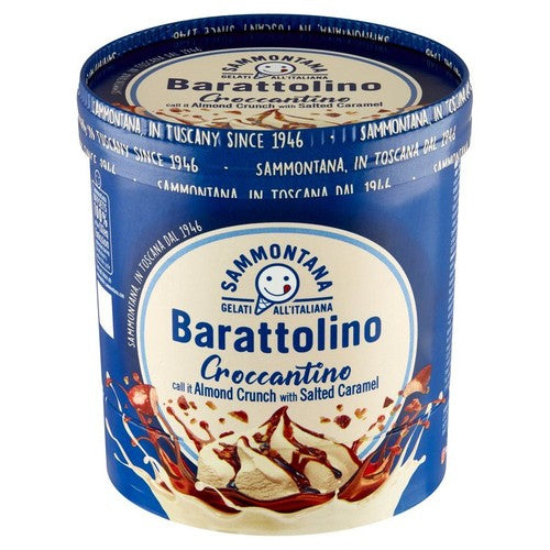 Lody waniliowe ze słonym karmelem Sammontana 800 ml
